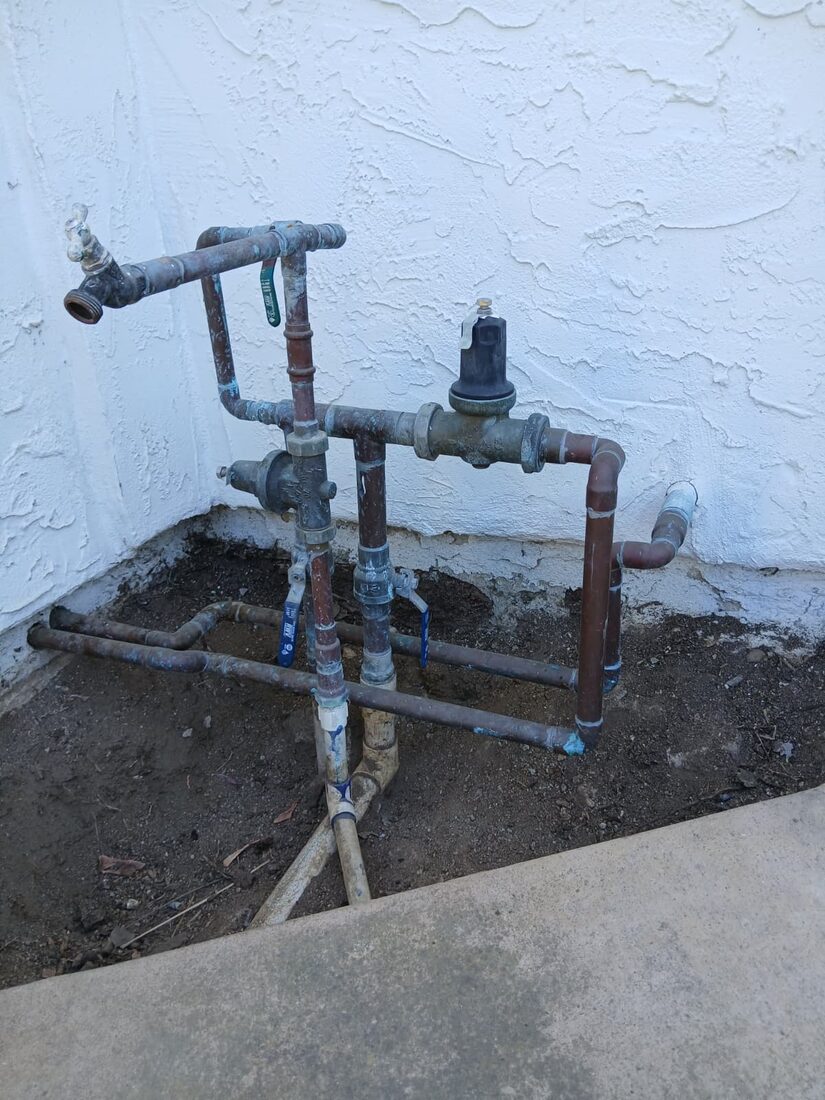 Water line: before the job